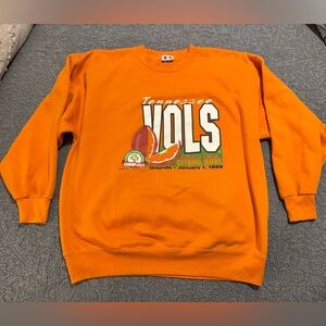 🍊Vintage TN Vols 1996 Citrus Bowl Sweatshirt Size XL University of Tennessee